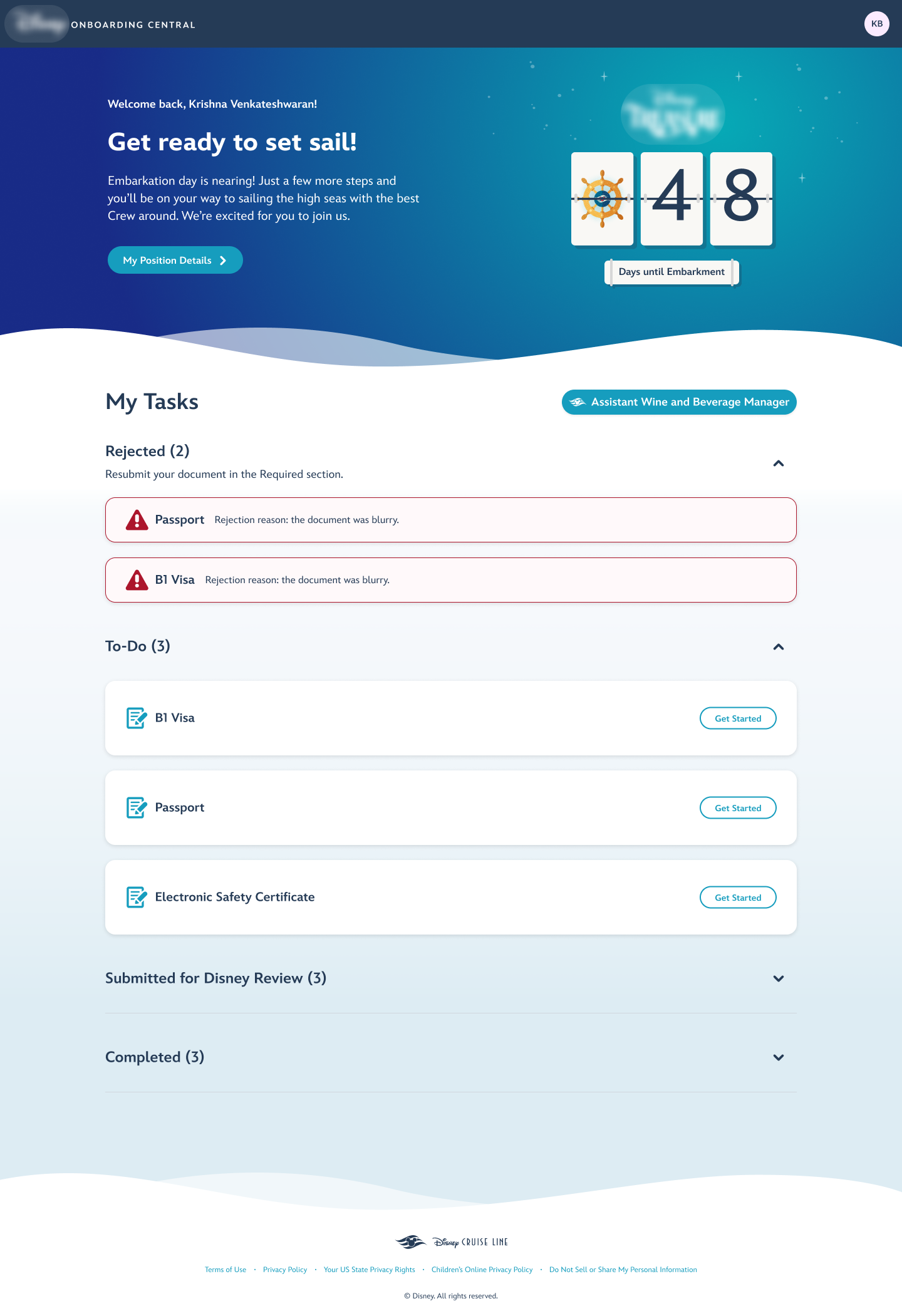 Recruiter job details dashboard